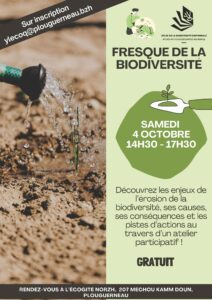 plouguerneau fresque biodiversité ABC