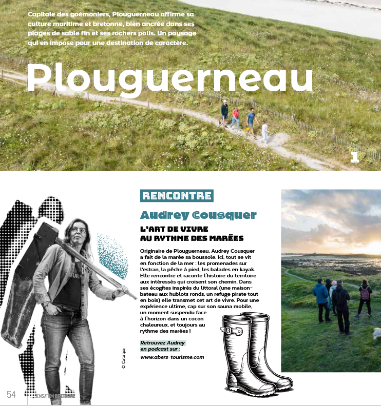 audrey cousquer norzh plouguerneau finistère tourisme durable